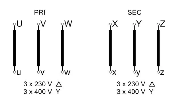 EREA 3 phase transformer Upri 230V ∆ - 400V Y+N // Usec 230V ∆ - 400V Y+N  10000VA (10KVA) SPT10000/BTE