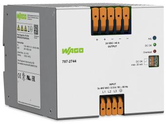Wago  3F Eco Gelijkstroomvoeding 230V // 24V 40A 787-2744