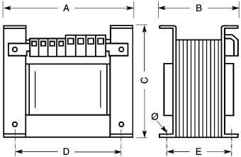 Afmetingen 230TC1000