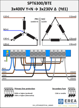 Connection Diagram Yd1 SPT6300BTE