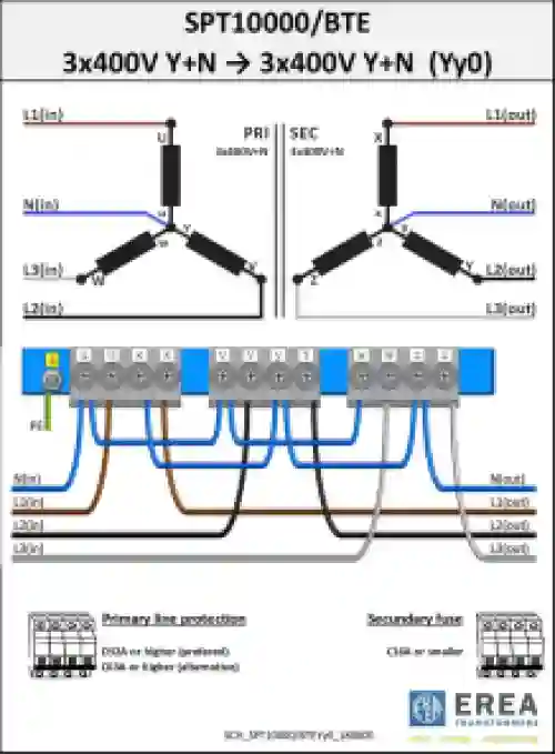 Connection Diagram Yy0 SPT10000BTE