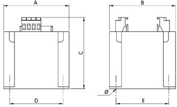 Dimensionering EDR E230TC250