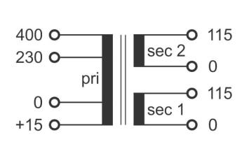 Elektrisch schema 230TC1000
