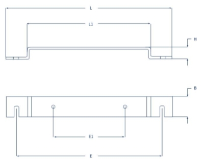 Phoenix style transformer enclosure L: 300mm W: 220mm H: 220mm 710.1.PX25